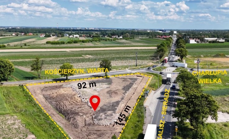 działka na wynajem - Grabów, Smardzew