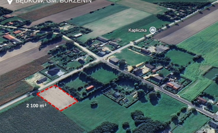 działka na sprzedaż - Burzenin, Będków